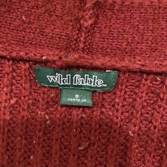 3 FOR $25 Red Cardigan Sweater - Picture 2 of 2